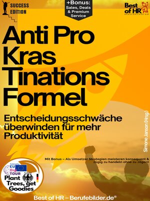 cover image of Anti-Prokrastinations-Formel – Entscheidungsschwäche überwinden für mehr Produktivität